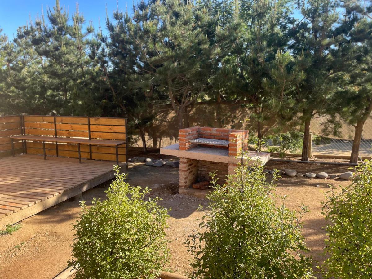Cabaña en Tunquén, bosque, piscina y vista al mar Extérieur photo