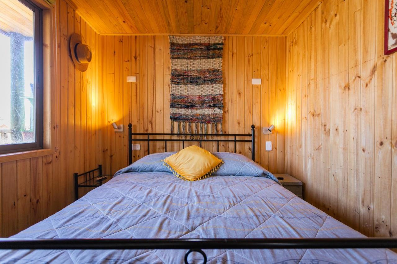 Cabaña en Tunquén, bosque, piscina y vista al mar Extérieur photo